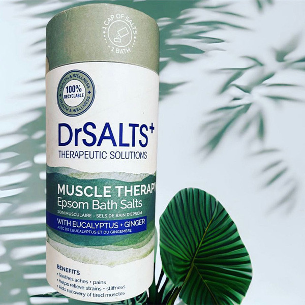 DrSaults Muscle Therapy Epsom Bath Salts with Eucalyptus and Ginger